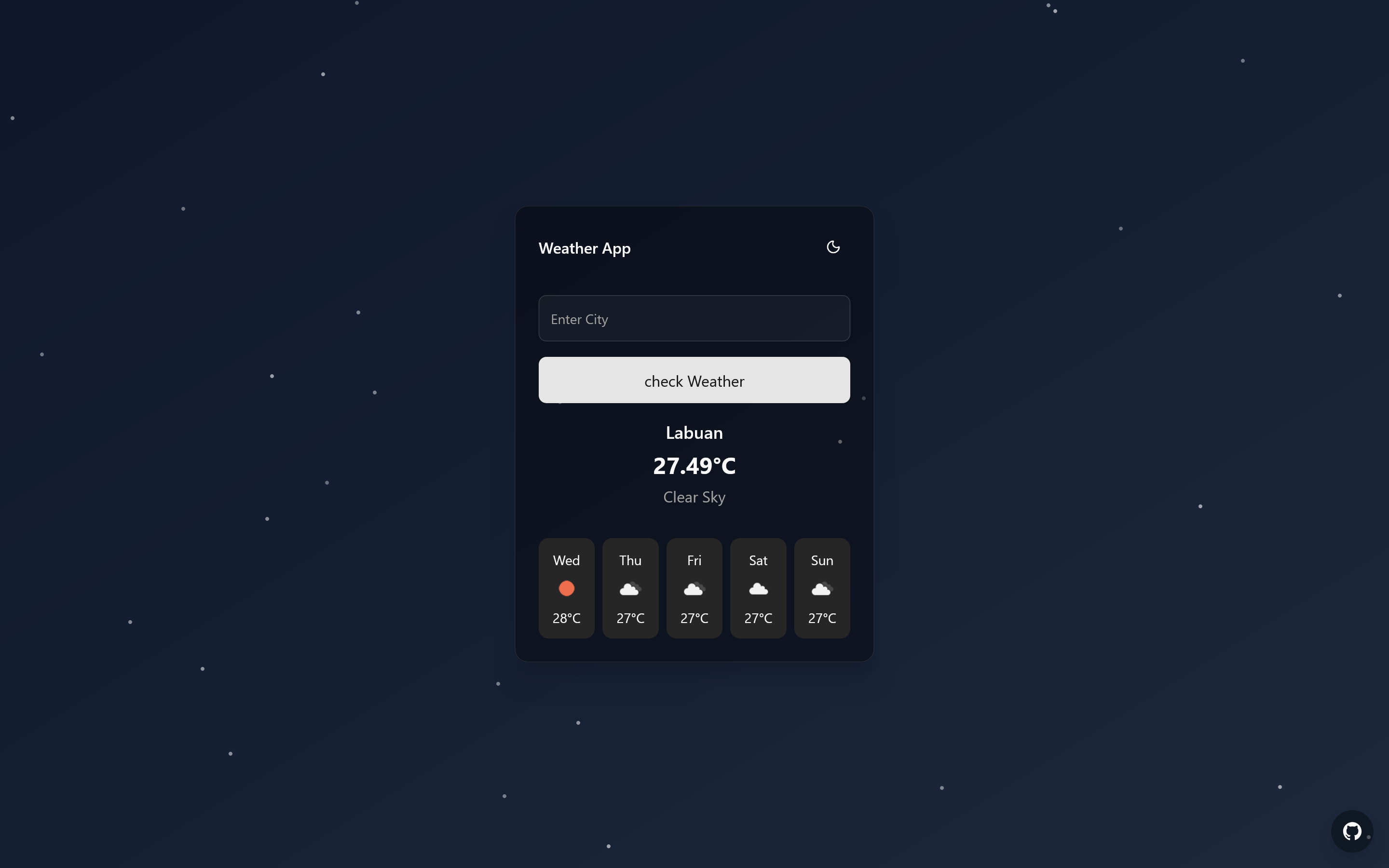 Simple Weather App